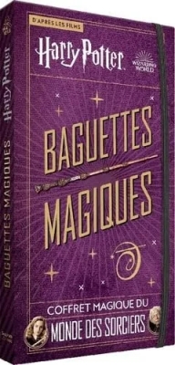 Harry Potter - Baguettes magiques - Coffret magique du Monde des Sorciers (sous blister)