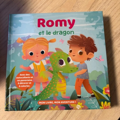Mon livre, mon aventure: Romy et le dragon