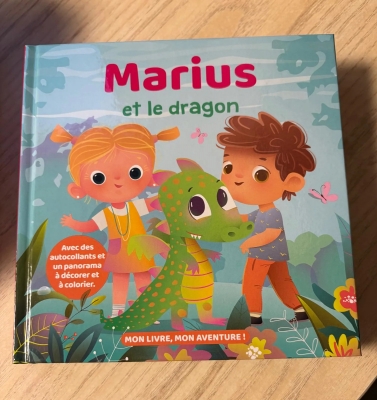 Mon livre, mon aventure : Marius et le dragon