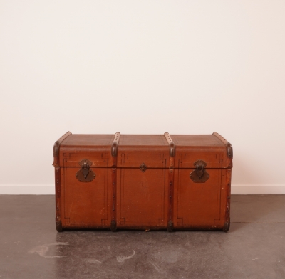 Coffre en bois vintage