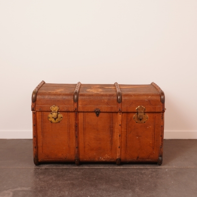 Coffre en bois vintage