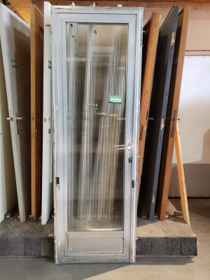 Porte vitrée en Aluminium