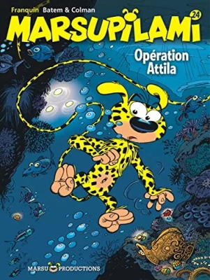 Marsupilami - Tome 24 - Opération Attila