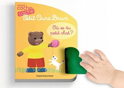Petit Ours Brun - Où es-tu petit chat ? - Livre à toucher - Dès 1 an