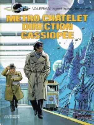 Valerian agent spatio temporel - Tome 9 - Métro châtelet direction cassiopée