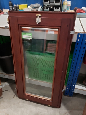 Châssis en bois vertical