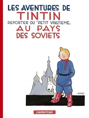 Tintin au pays des Soviets (sous bister avec une silouhaite gratuite)