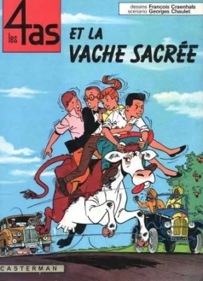 Les 4 as - Tome 3 - Les 4 As et la vache sacrée