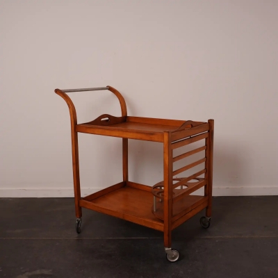 Desserte vintage en teck Torck Belgique