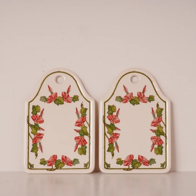 2 Planches à pain en porcelaine Villeroy & Boch Piccadilly