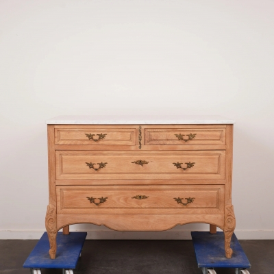 Commode bois aérogommé