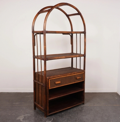 Etagère en bambou vintage