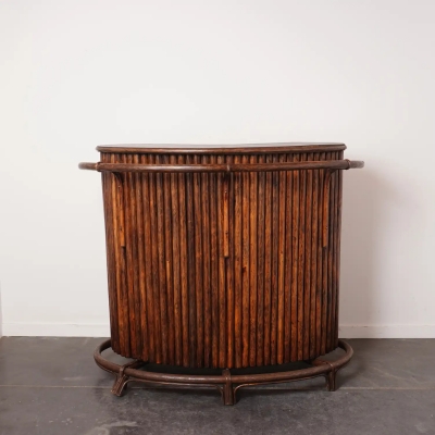 Bar en bambou vintage