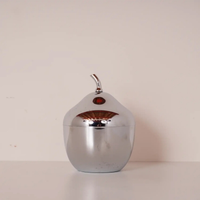 Seau à glaçons vintage en forme de poire