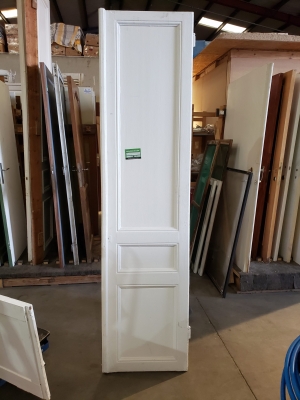 Porte en bois blanche