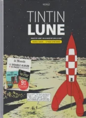 Tintin et la lune - Album double + 16 pages d'archives