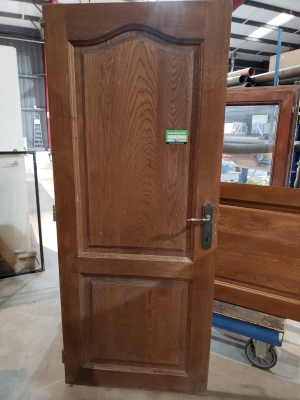 Porte en chêne