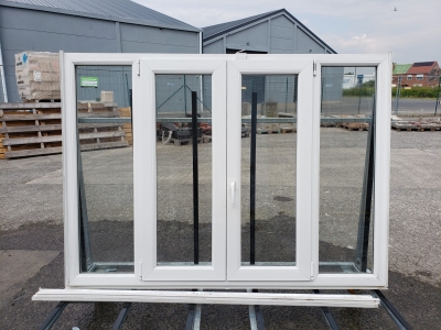 Châssis en PVC double vitrage double ovrant osc