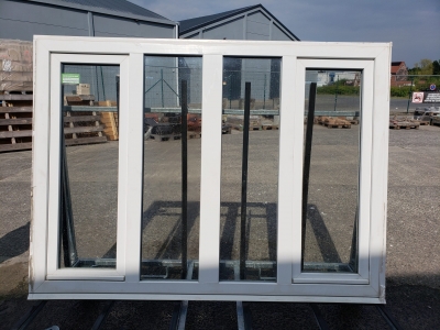 Châssis en PVC double vitrage double ovrant osc