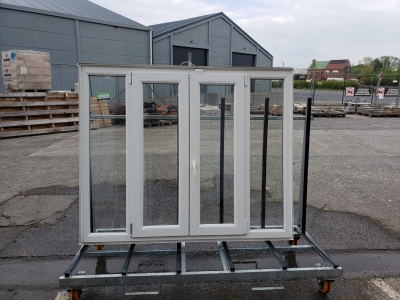 Châssis en PVC double vitrage double ovrant osc