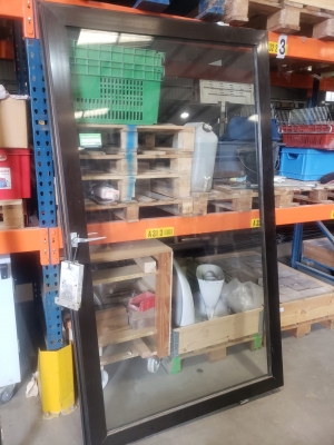 Grande porte vitré double vitrage