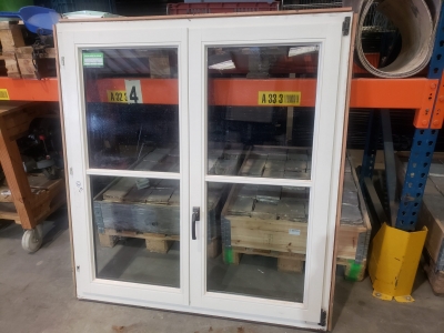 Châssis en bois double ouvrant / oscillo battant