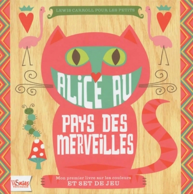 Coffret Alice au pays des mervielles - Mon premier livre sur les couleurs et set de jeu (sous blister)