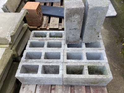 Blocs de béton creux