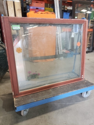 Châssis en bois fixe