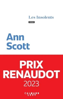 Les Insolents - Prix Renaudot 2023
