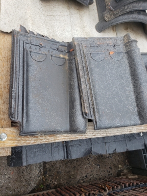Tuiles tempête 44 gris ardoise