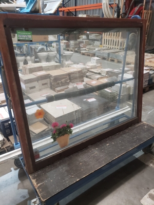Châssis en bois fixe