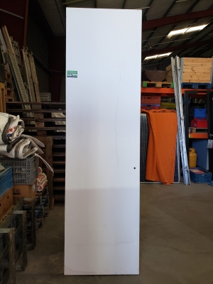 Porte en bois blanc