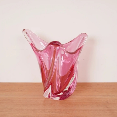 Vase en cristal Val Saint Lambert