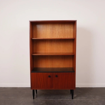 Bibliothèque/étagère en bois vintage