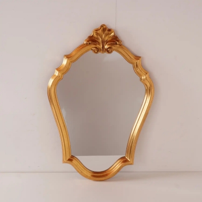 Miroir bois doré vintage