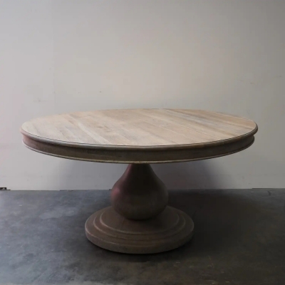 Table ronde en bois massif Calvigny de Loberon
