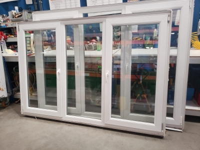 Châssis en PVC double vitrage