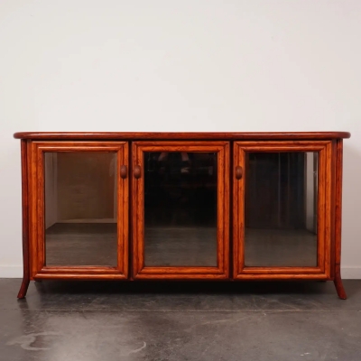 Meuble buffet bois/bambou