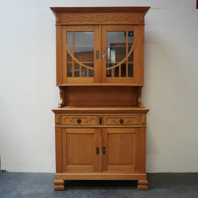 Meuble/vaisselier 2 corps style Art Déco