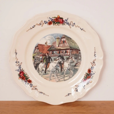 Assiette décorative collection 