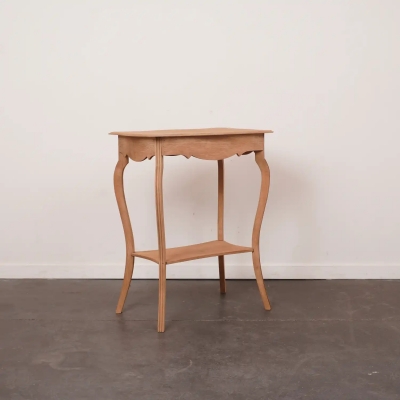 Table d'appoint bois aérogommé