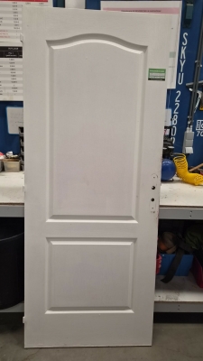Porte en pin blanc