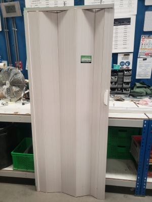 Porte accordeon en PVC