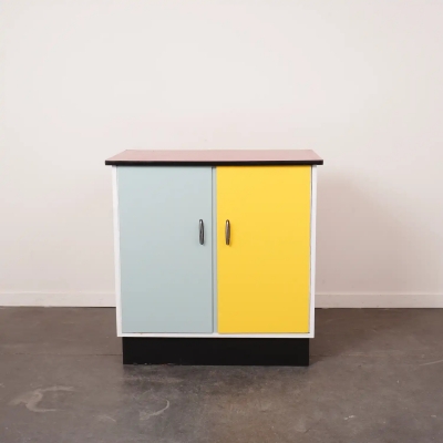 Petit meuble de cuisine en formica vintage