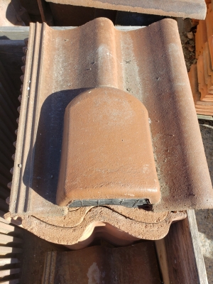 Tuiles de ventilation sneldek rouge