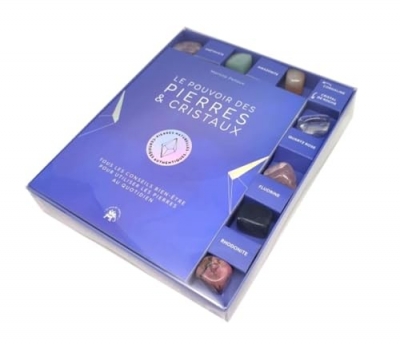 COFFRET : Pouvoirs pierres et cristaux