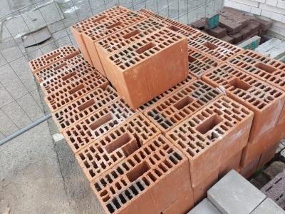 Blocs en terre cuite