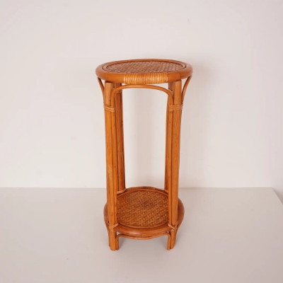 Sellette/porte plante bambou vintage