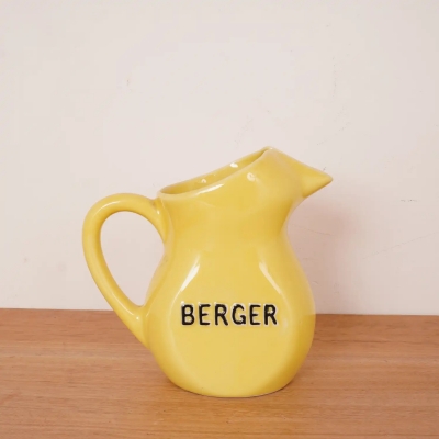 Pichet en faïence BERGER vintage made in France